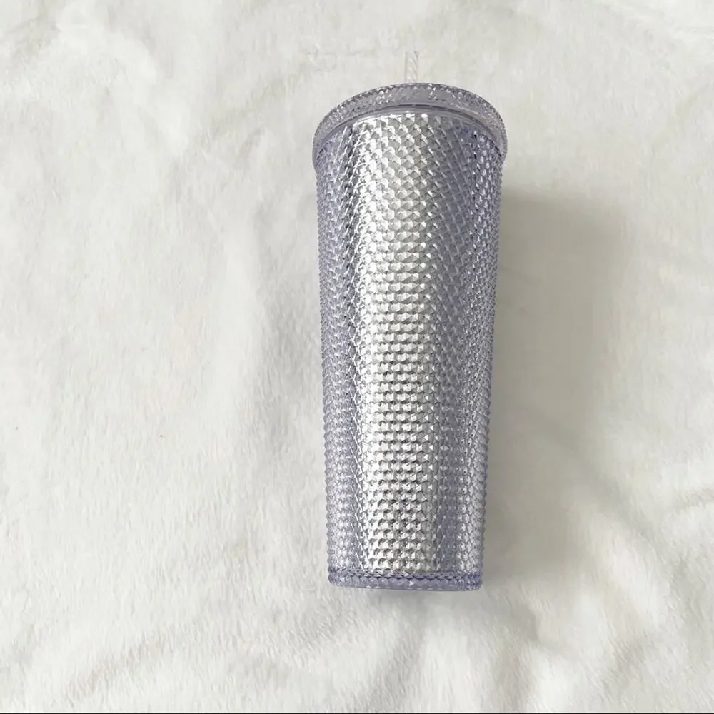 Starbucks platinum sliver studded tumbler limited edition venti coffee